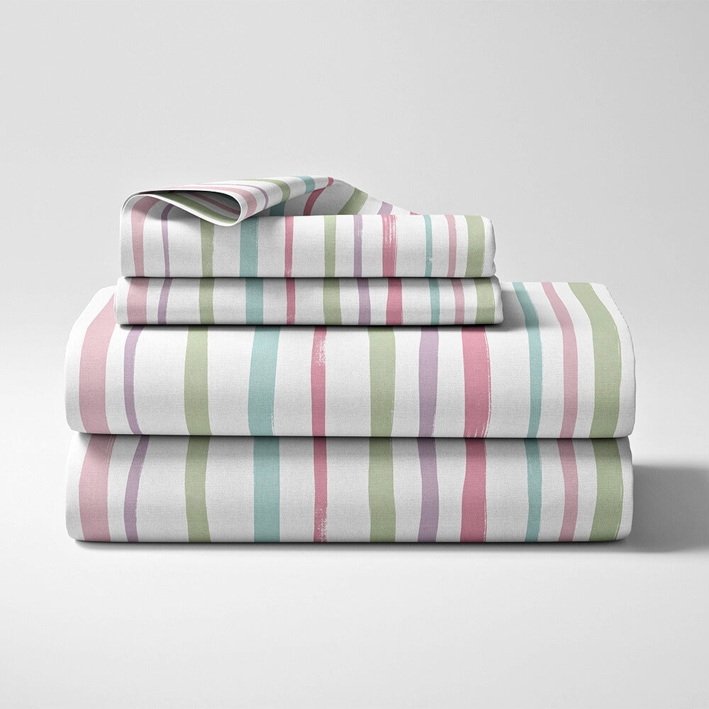 Ring Spun 100% Cotton Bedsheet- Rainbow Rhapsody