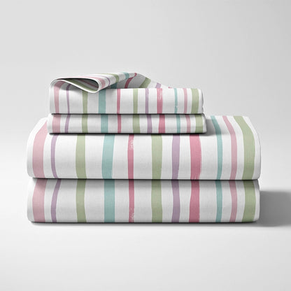 Ring Spun 100% Cotton Bedsheet- Rainbow Rhapsody