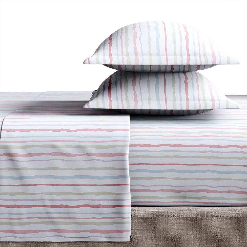 Ring Spun 100% Cotton Bedsheet- Rainbow Rhapsody