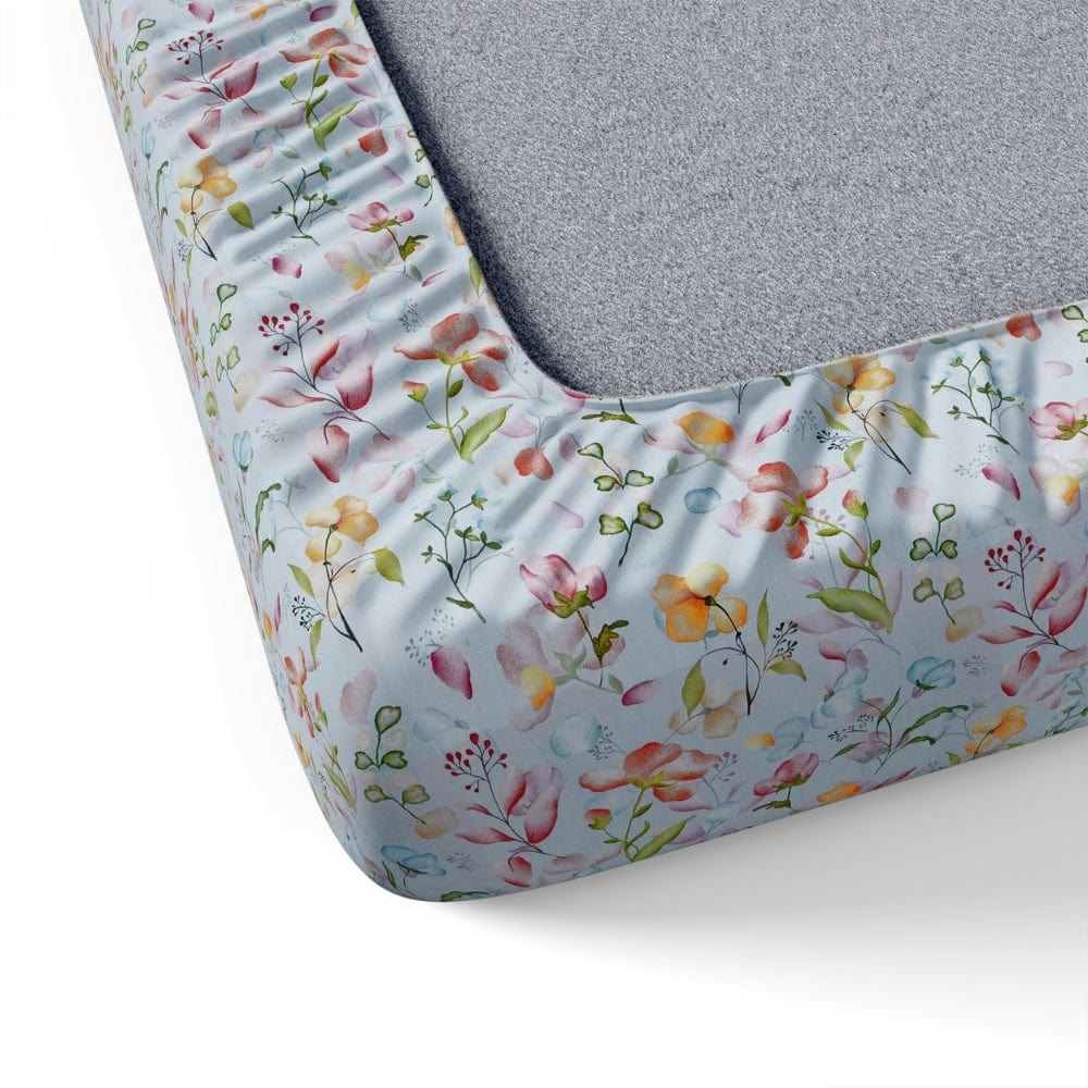 Digital Printed 210 TC Bedsheet- Petal Haze