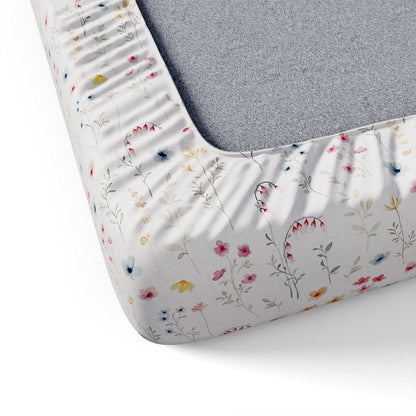 Digital Printed 210 TC  Bedsheet- Wildflower Whimsy