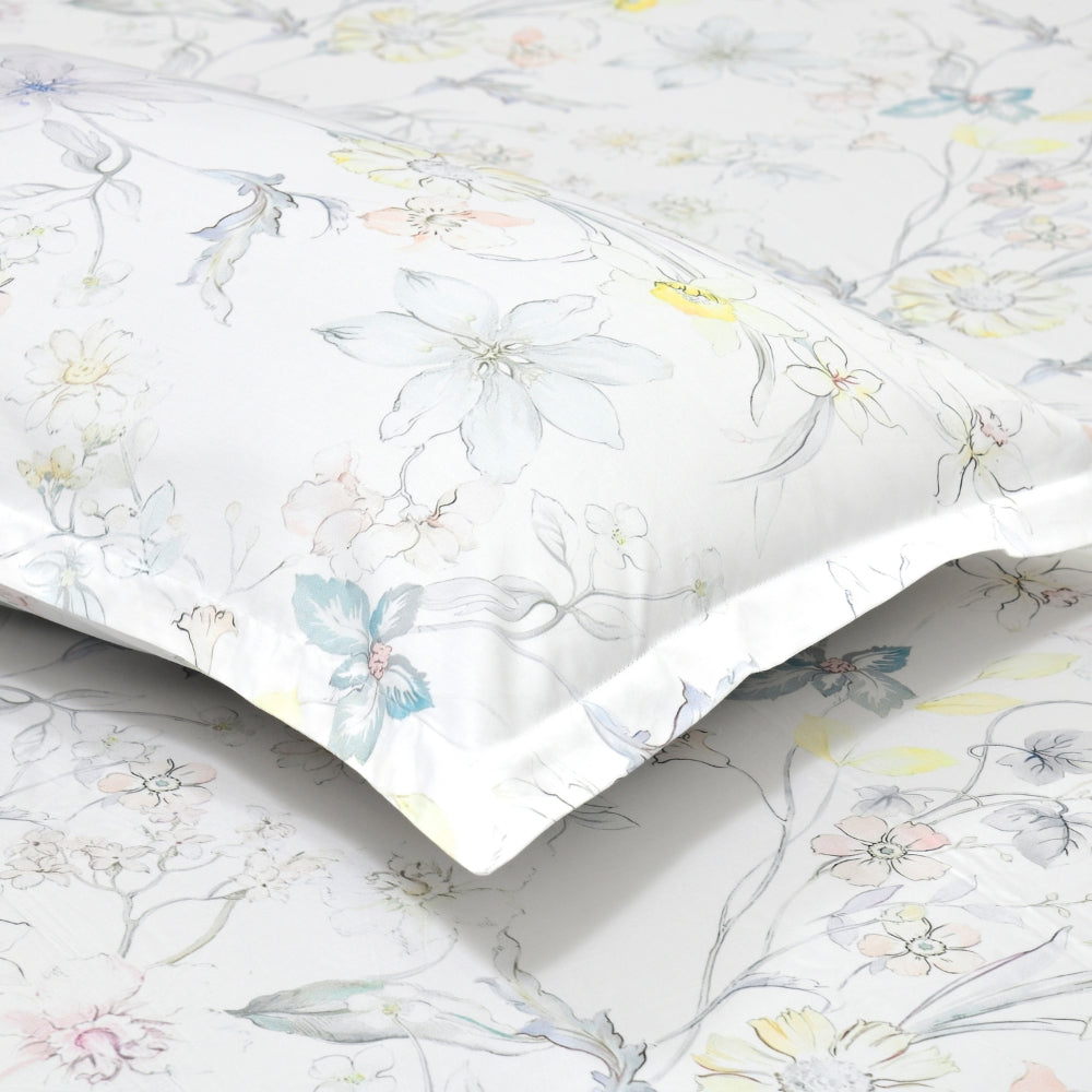 300 TC Tencel Bedsheet Bloomea, Multicolor