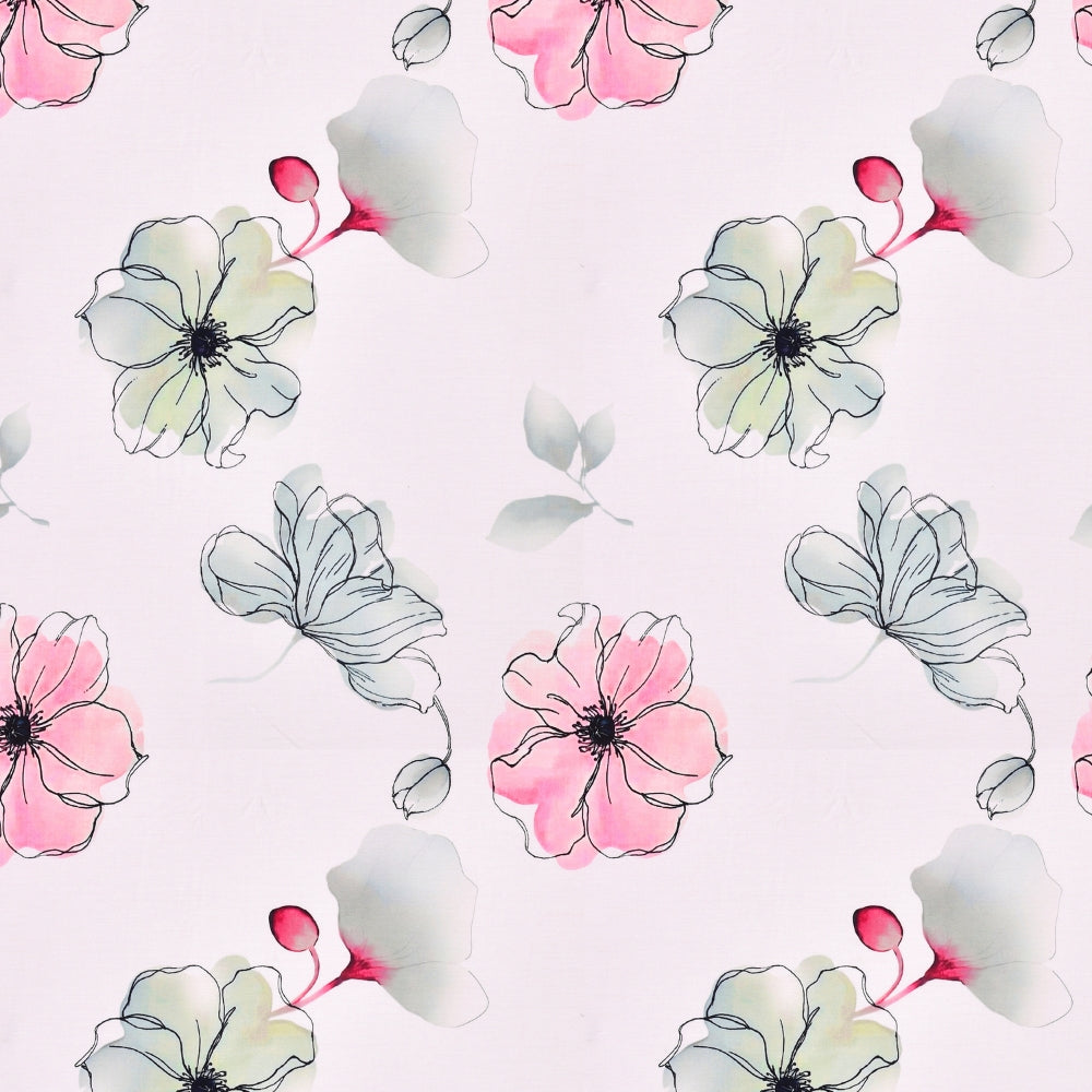 Tencel 300 TC Bedsheet Rosaria Luxe, Multicolor