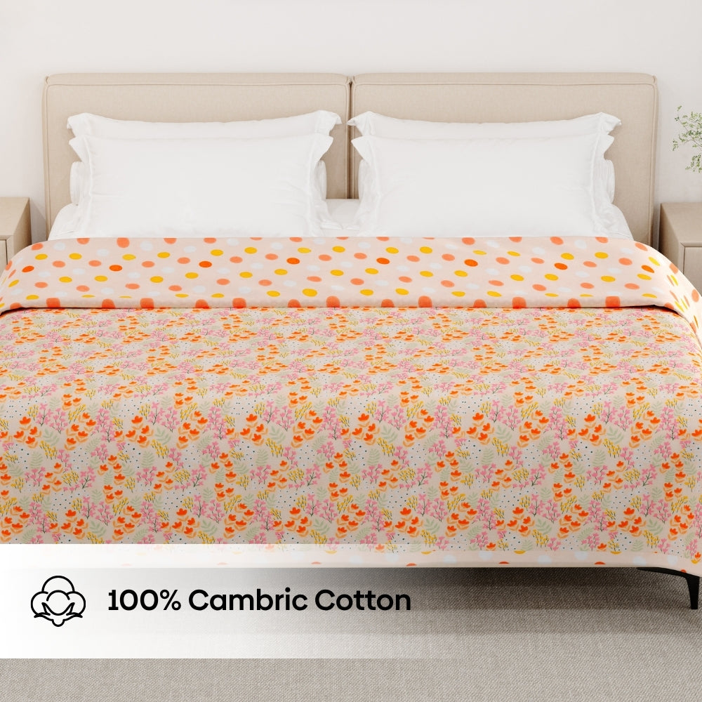 Kawai Bloom Reversible AC Blanket - Pink