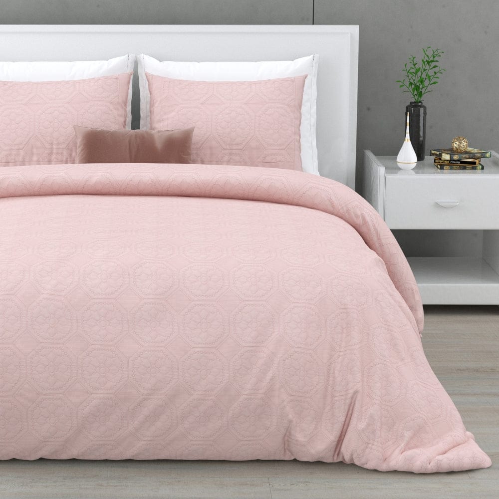 Quilted Bedcover, Rose Haze