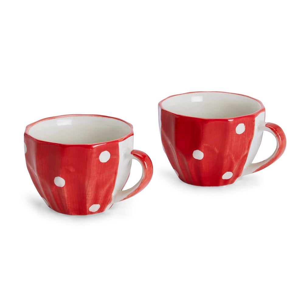 Red Holiday Cup, Set of 2