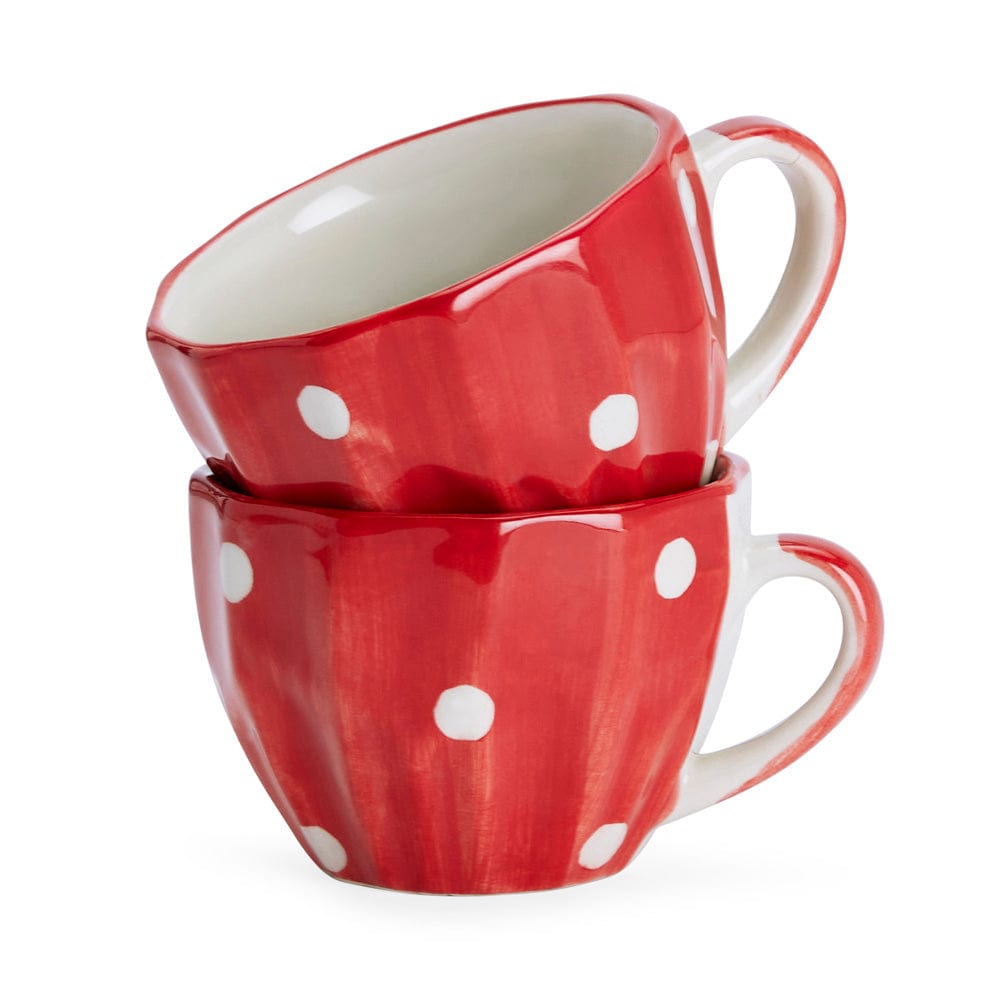 Red Holiday Cup, Set of 2