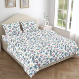 Regal Bloom 100% Cotton King Bedsheet, 144 TC