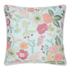 Embroidered Decorative Cushion Cover, Stitched Blossom