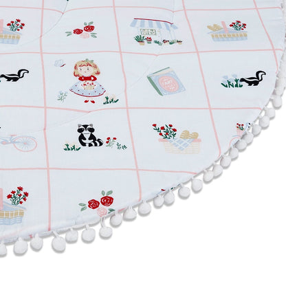 Baby Cotton Playmat, Scarlet ( Newborn - 24 Months)