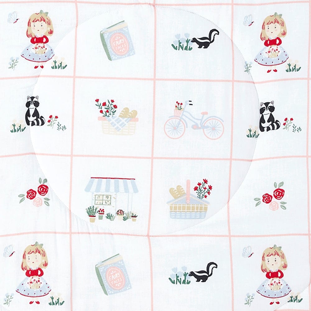 Baby Cotton Playmat, Scarlet ( Newborn - 24 Months)