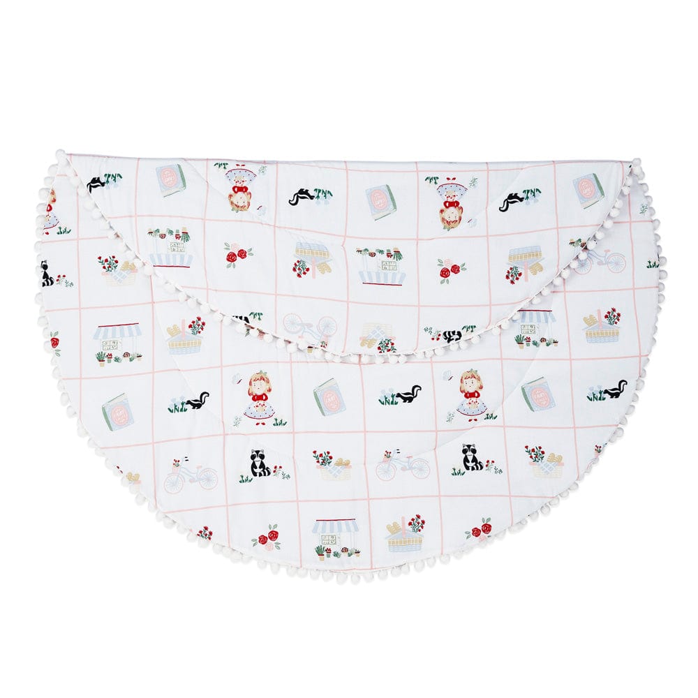 Baby Cotton Playmat, Scarlet ( Newborn - 24 Months)