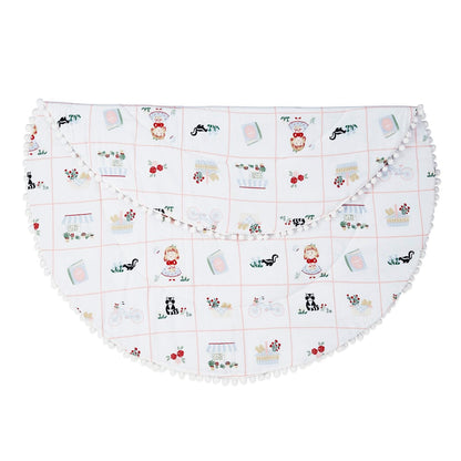 Baby Cotton Playmat, Scarlet ( Newborn - 24 Months)