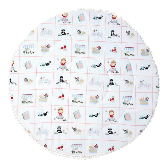 Baby Cotton Playmat, Scarlet ( Newborn - 24 Months)