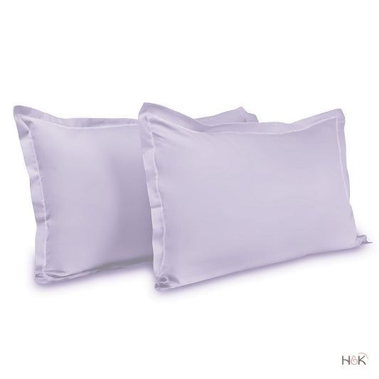 Satin Royale Serene Lilac 300TC Satin 2 Pillow Cover