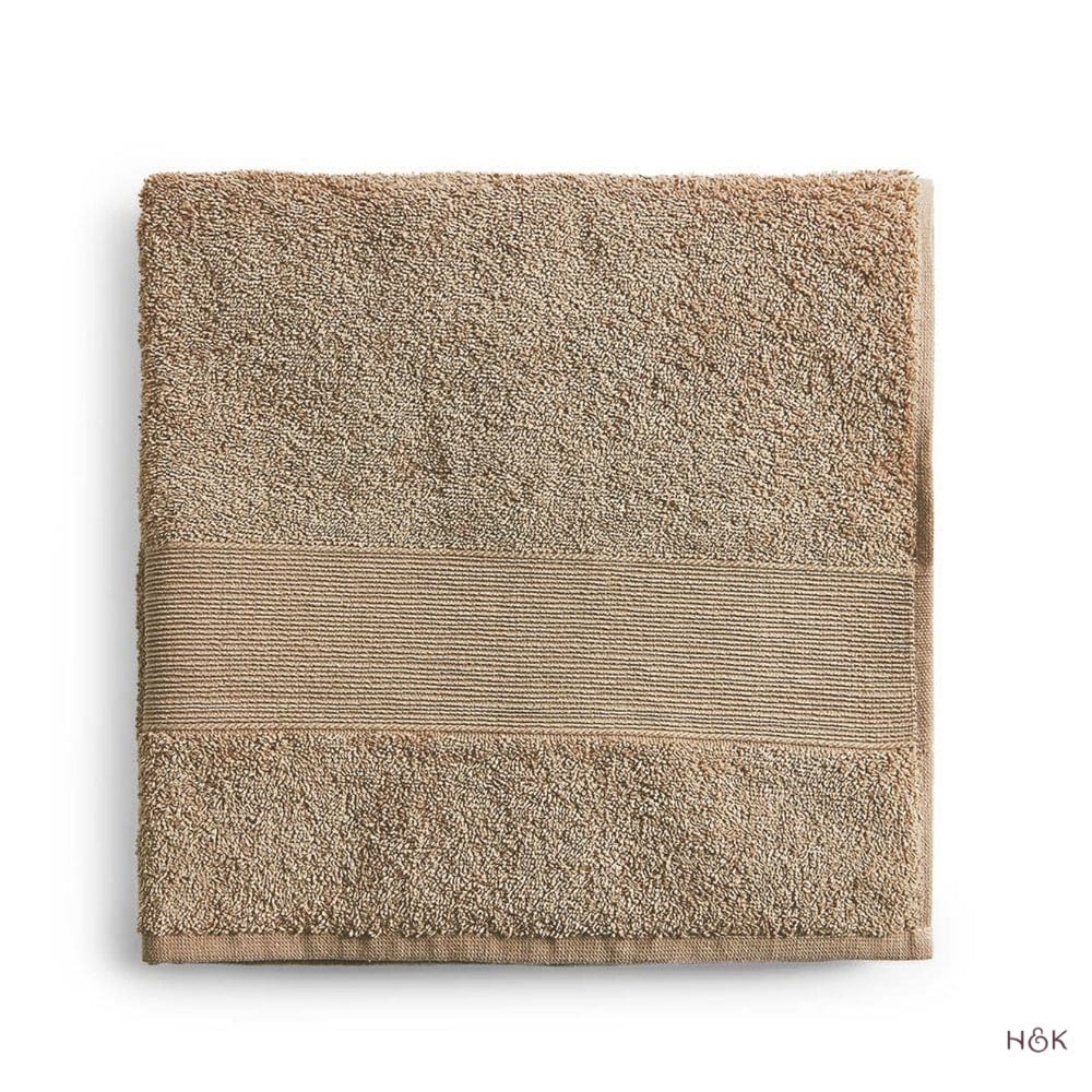 100% Cotton Harmony Combed Bath Set- Pack Of 6  (Coastal Blue, Taupe)