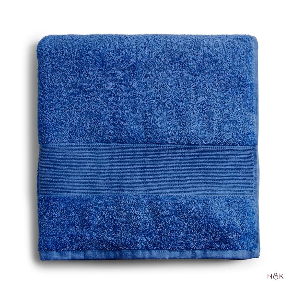 100% Cotton Harmony Combed Bath Set -  Pack Of 6  (Cobalt, Mulberry)