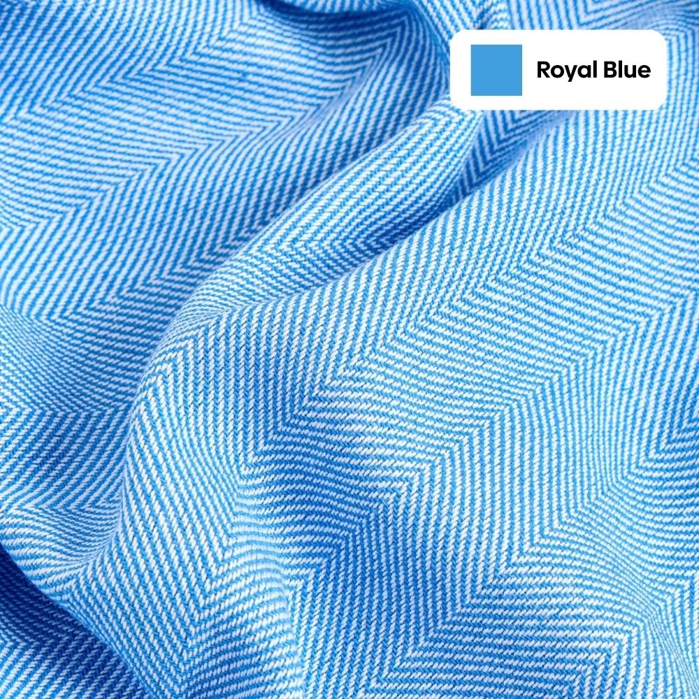 Calista 100% Cotton Bath Towel, Royal Blue - Bath Towel | haus & kinder