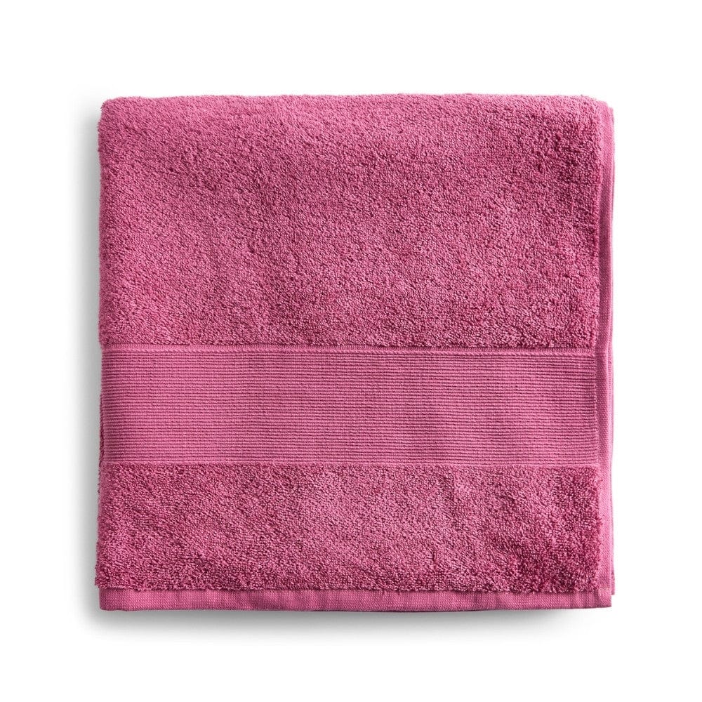 100% Cotton Harmony Combed Bath Towel- Pack Of 2  (Cobalt, Mulberry)