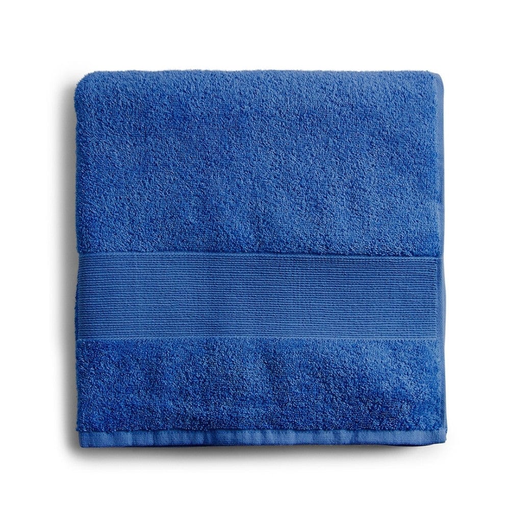 100% Cotton Harmony Combed Bath Towel- Pack Of 2  (Cobalt, Mulberry)