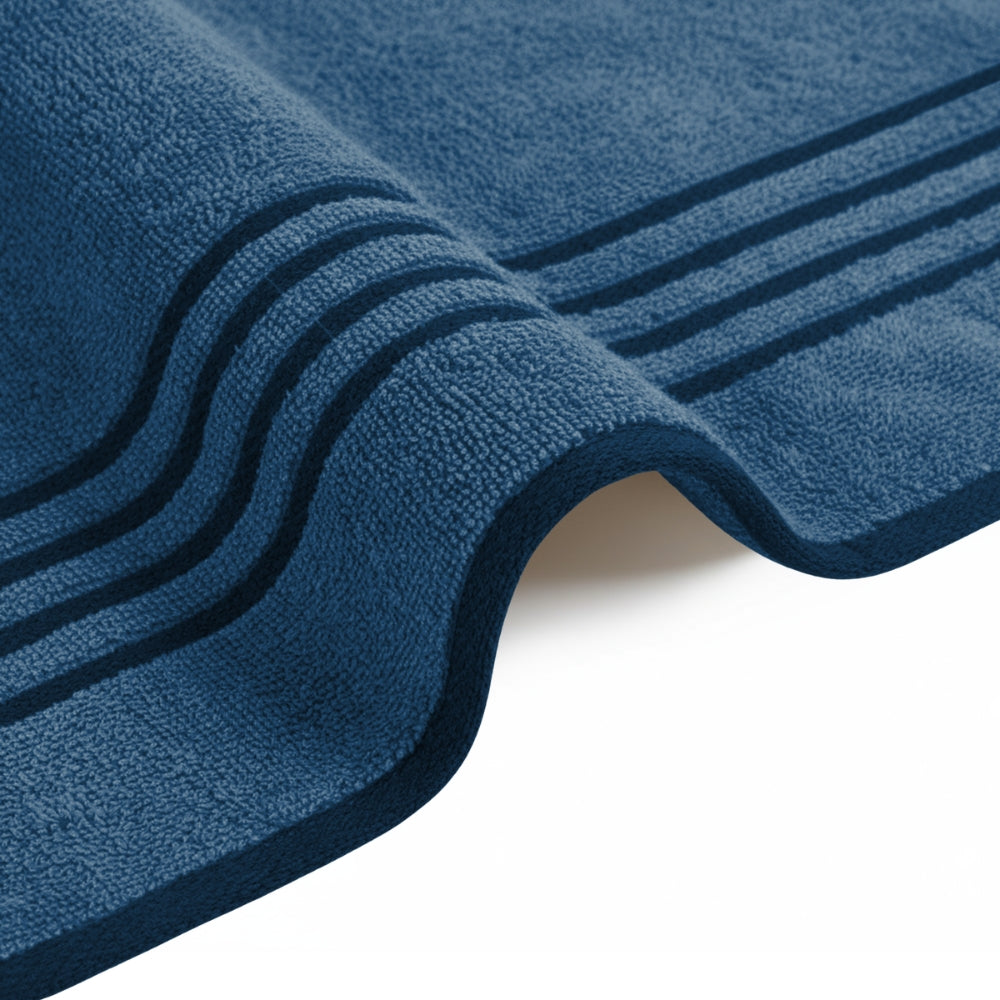 Oxford Bath Towel Pack Of 1, Blue