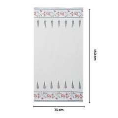 Regalia Waffle Blossom Whisper Bath Towel- White - Waffle Towel | haus & kinder