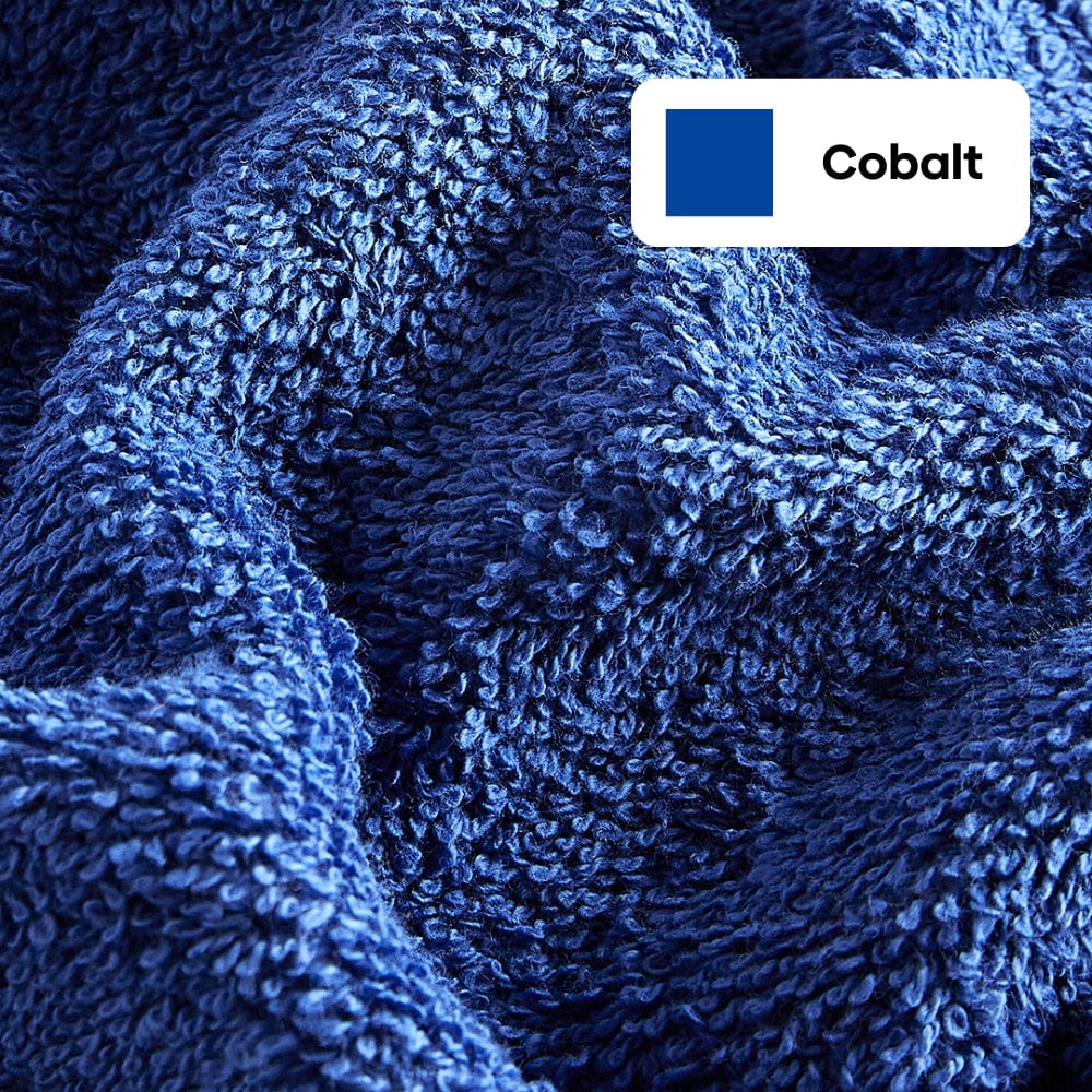 100% Cotton Harmonry Combed Face Towel- Pack Of 12  (Cobalt, Mulberry, Taupe)