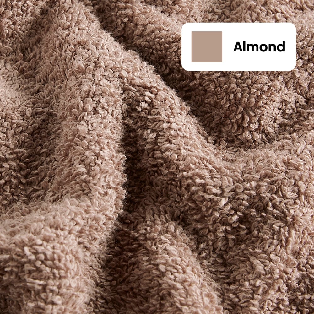 100% Cotton Harmonry Combed Face Towel- Pack Of 12  (Cameo Pink, Almond, Coastal Blue)