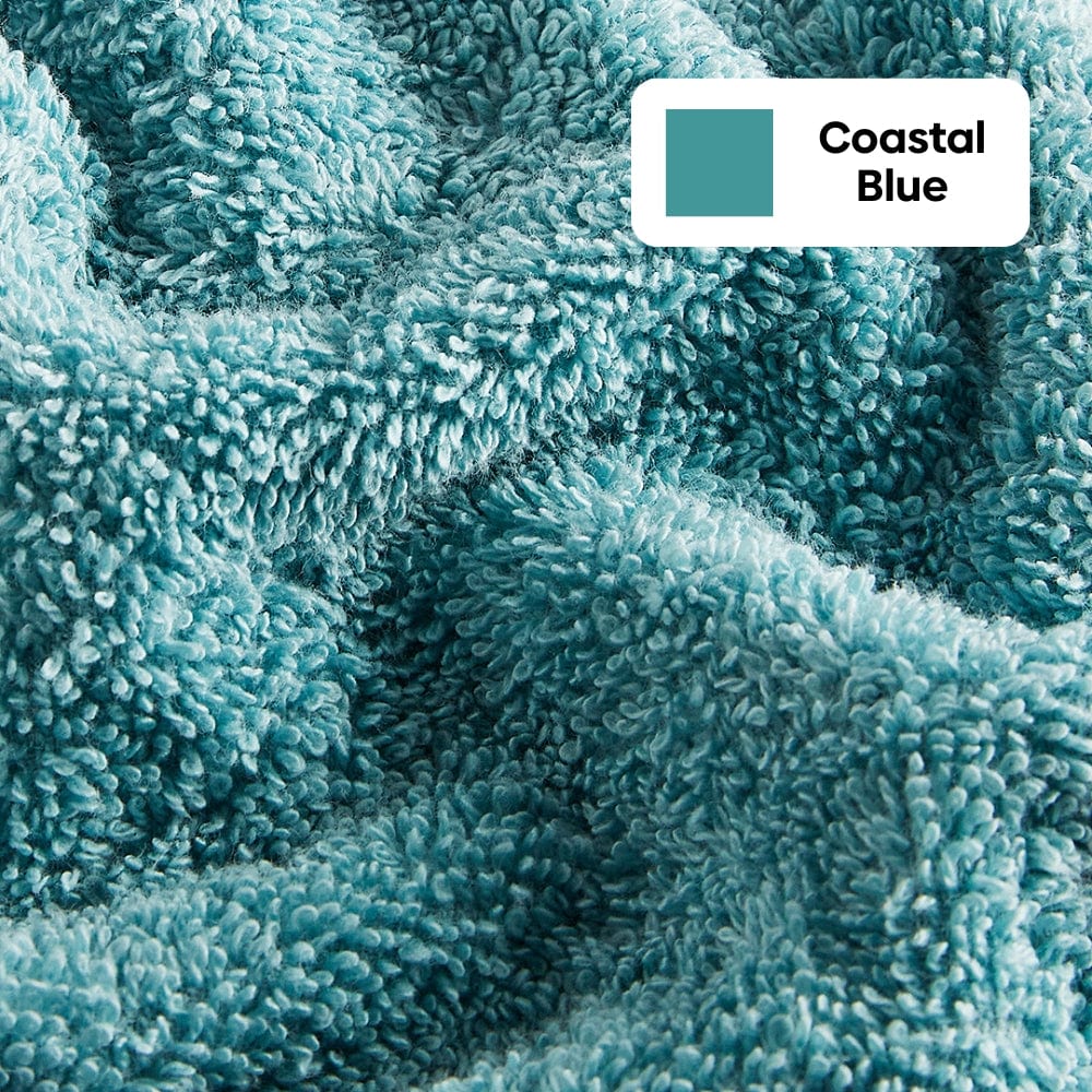 100% Cotton Harmonry Combed Face Towel- Pack Of 12  (Cameo Pink, Almond, Coastal Blue)