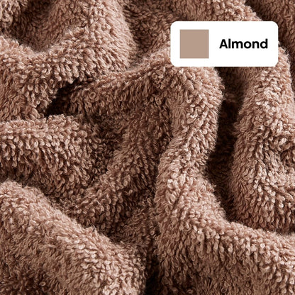 100% Cotton Harmony Combed Hand Towel- Pack Of 4  (Almond, Mulberry)