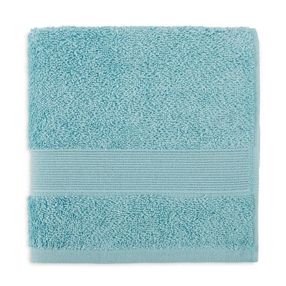 100% Cotton Harmony Combed Hand Towel- Pack Of 4  (Coastal Blue, Taupe)