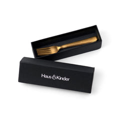 Matt Gold Dinner Fork, Set of 4 - Dinner Fork | haus & kinder