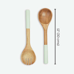 Mint salad server, set of 2 - Salad Server | haus & kinder