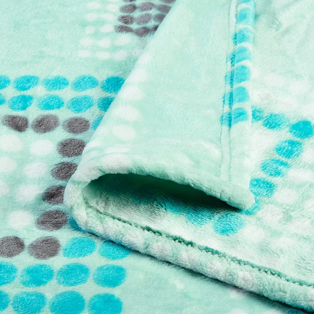 Tartan Printed Reversible Flannel AC / All season Blanket - Double