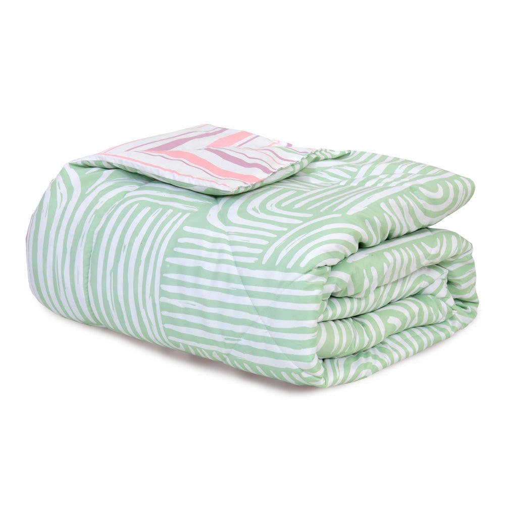 Microfibre Reversible Comforter, Verdant Archies