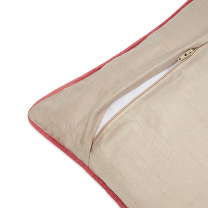 Embroidered Decorative Cushion Cover, Wildflower Bunch