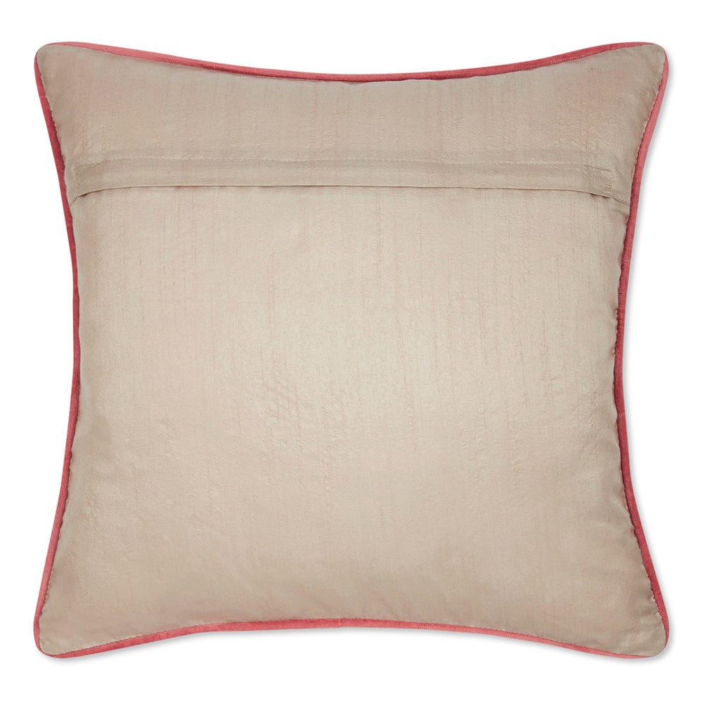 Embroidered Decorative Cushion Cover, Wildflower Bunch