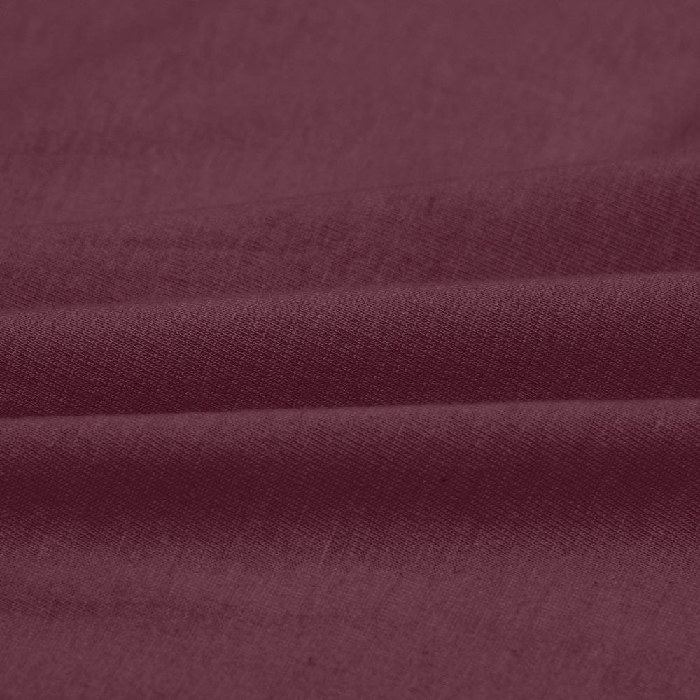 Jersey Fitted Bedsheet - Double/Wine