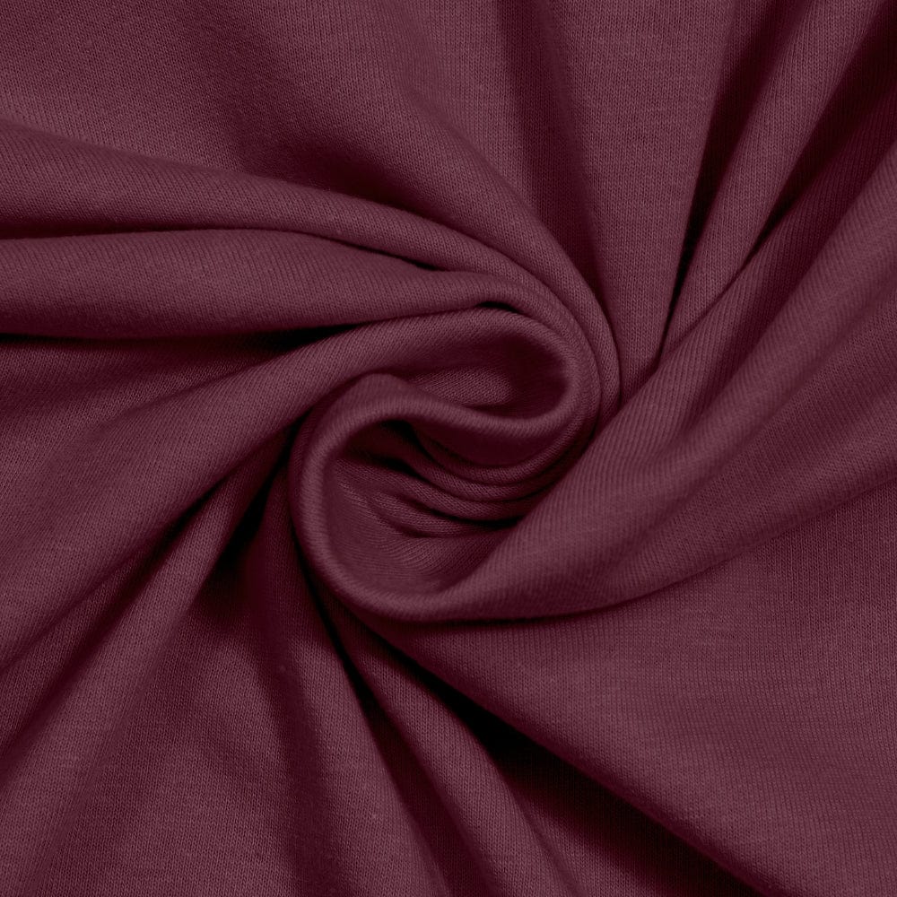 Jersey Fitted Bedsheet - Single/Wine