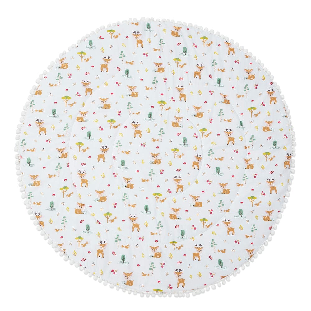 Baby Cotton Playmat, Woodland Animal ( Newborn - 24 Months)