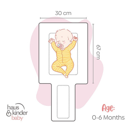 Cotton Carrier Nest cum sleeping bag, Serene Dreamscape ( Newborn - 3 Months)
