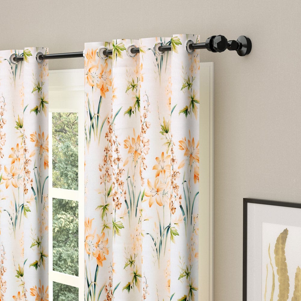 Coral Garden Blackout Curtain Set