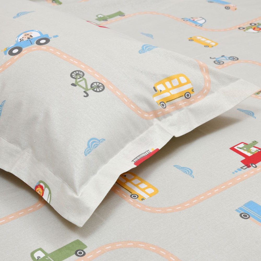 Double Bedsheet for Kids, Cars