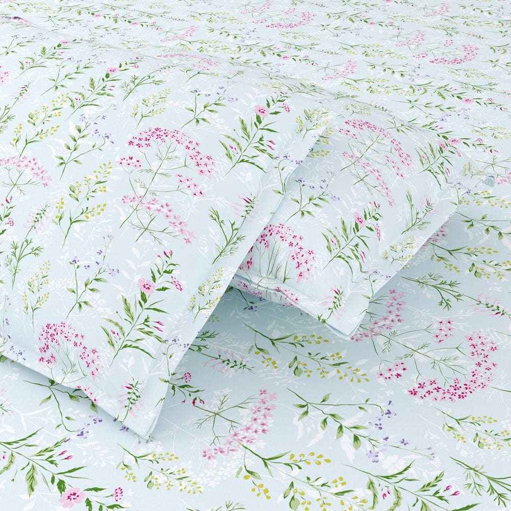 Elegant Bloom 100% Cotton Double Size Bedsheet, 186 TC