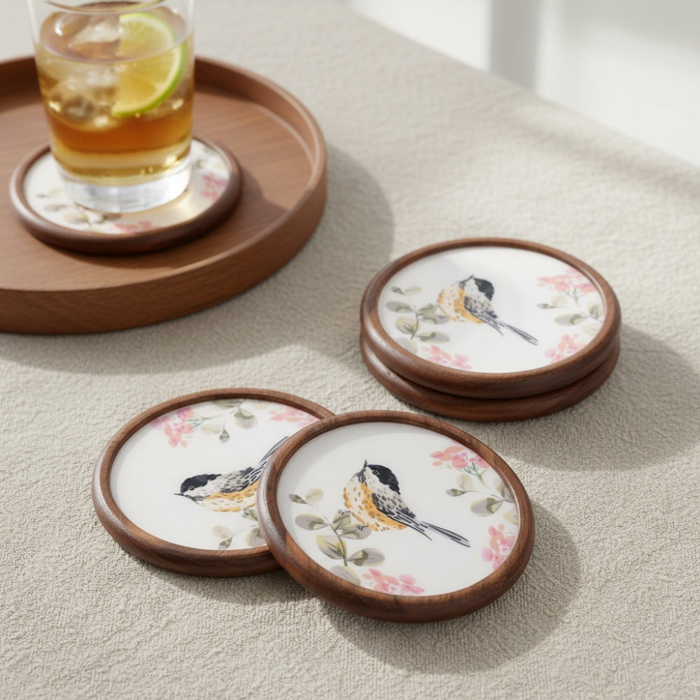 Winged Nest Coaster- Multicolor