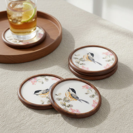Winged Nest Coaster- Multicolor