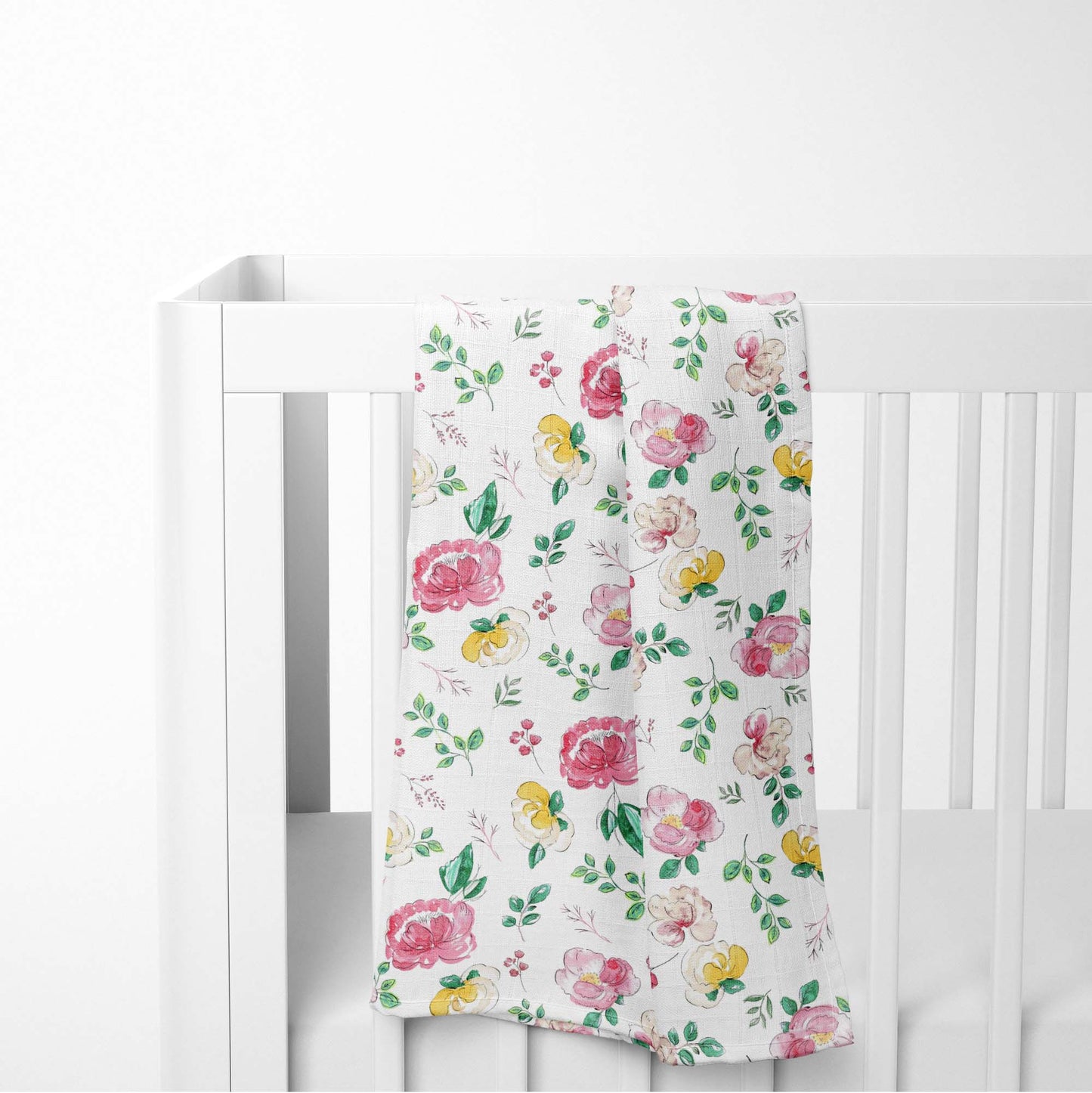 Fin & Fruity Collection 100% Cotton Muslin Swaddle Pack Of 4