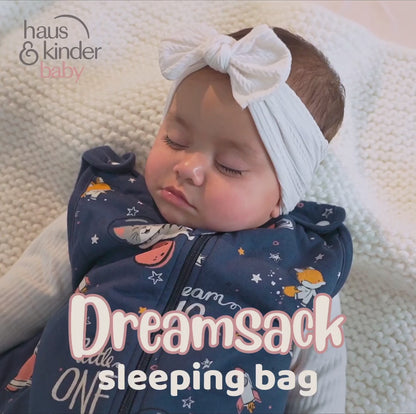 Dreamsack Cotton Sleep Sack, Quilted Layer, Size (6+ months), TOG 1.5, Ditsy Floral