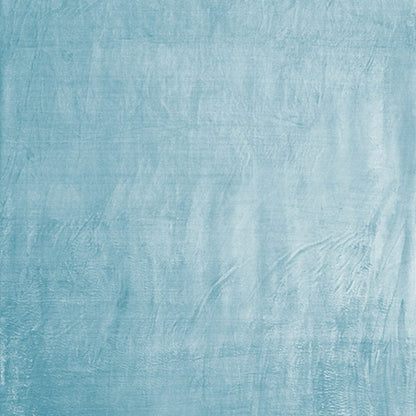 Plain Brush Cloth Super Soft Plush Single  Flannel Blanket- Sky Blue