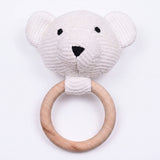 Teether- Muffin, White